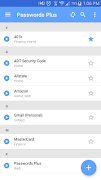 2 Schermata Passwords Plus Password Mgr