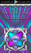 برنامه‌نما Light Pattern Clock Widget عکس از صفحه