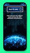Wifi Password -Qr code Scanner captura de pantalla 1