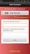 Garena Authenticator captura de pantalla 1