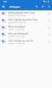 a Notepad - Take & Share Notes تصوير الشاشة 1