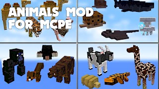 Animals Mod for Minecraft PE screenshot 1