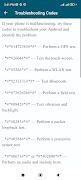 Android Secret Codes Guide captura de pantalla 2