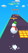 برنامه‌نما Snowman Run عکس از صفحه