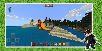 Godzilla Mod Minecraft ảnh chụp màn hình 3