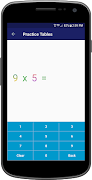 Multiplication Tables ภาพหน้าจอ 6
