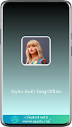 Taylor Swift Song Offline スクリーンショット 1