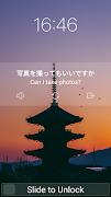 Learn Japanese on Lockscreen plakat