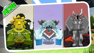 Mowzies Mobs Mods Minecraft скриншот 4