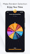 Random Spin Wheel Picker Game syot layar 5