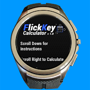FlickKey Calculator for Wear скриншот 2