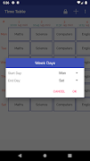 Time Table स्क्रीनशॉट 5