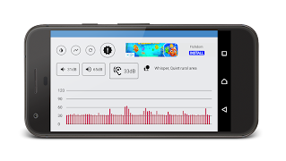 برنامه‌نما Decibel meter عکس از صفحه