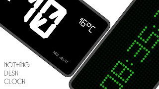 پوستر Nothing Desk Clock