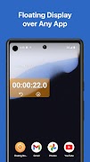 Floating Stopwatch:Cronômetro imagem de tela 4