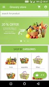 Flutter e-commerce - grocery demo 포스터
