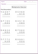 Math Long Multiplication Pro 截图 4