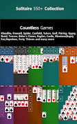 550+ Card Games Solitaire Pack screenshot 7
