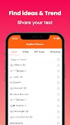 Fancy Text - Nickname Fire 截图 4