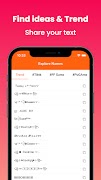 Fancy Text - Nickname Fire скриншот 4