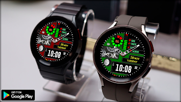 Hybrid Mexanic Watch face 스크린샷 1