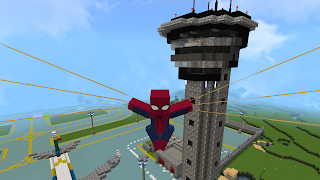 Mod Spider Man Minecraft تصوير الشاشة 5