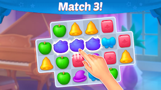 برنامه‌نما Manor Decor Match عکس از صفحه