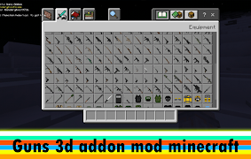 3D SURVIVOR GUNS mod for MCPE screenshot 2