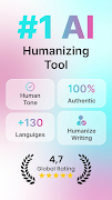 Humanize AI: Rewritify Text poster