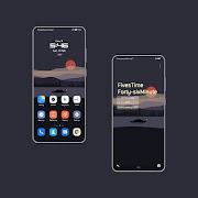 Dark-MOD EMUI | MAGIC UI THEME screenshot 1