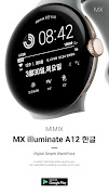 MIMIX 한글 일루미네이트 A12 워치페이스 截图 4