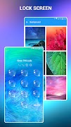Lock screen - water droplets screenshot 3