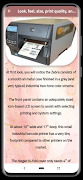 Zebra Printer Guide capture d'écran 1