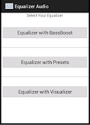 Three Equalizers Audio in one poster