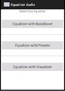Three Equalizers Audio in one poster