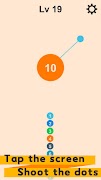 Dots Shot: kleurrijke pijl screenshot 1