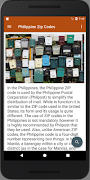 Philippine ZIP Codes Poster