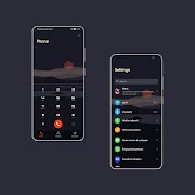 Dark-MOD EMUI | MAGIC UI THEME screenshot 2