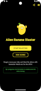 برنامه‌نما Alien Banana Blaster عکس از صفحه