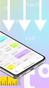 برنامه‌نما Easy Units: unit conversion عکس از صفحه