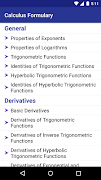 پوستر Calculus Formulary