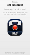 Automatic Call Recorder स्क्रीनशॉट 1