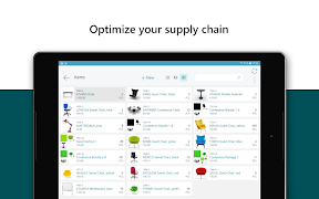 برنامه‌نما Dynamics 365 Business Central عکس از صفحه