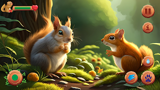 Wild Squirrel Simulator Game اسکرین شاٹ 7