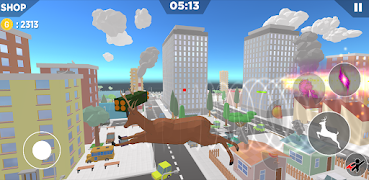Crazy deer simulator 스크린샷 2
