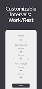 Workout & rest Interval Timer screenshot 2