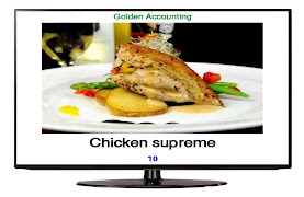 Golden Display Screen imagem de tela 1