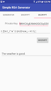 Simple RSA Generator 스크린샷 2