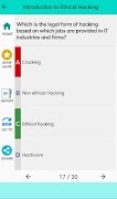3 Schermata Cyber Security MCQs