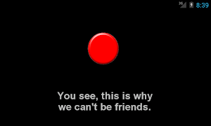 برنامه‌نما Do not press the Red Button عکس از صفحه